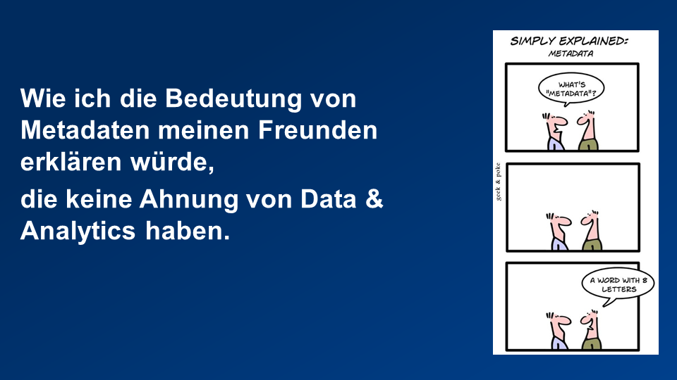 Die Bedeutung von Metadaten einfach erklärt