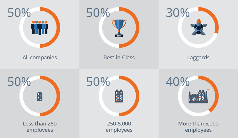 How Much Information Available to Companies Is Used for Decision-Making?